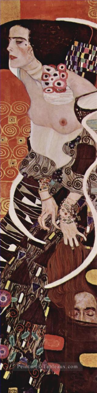Judith symbolisme Gustav Klimt Peintures à l'huile